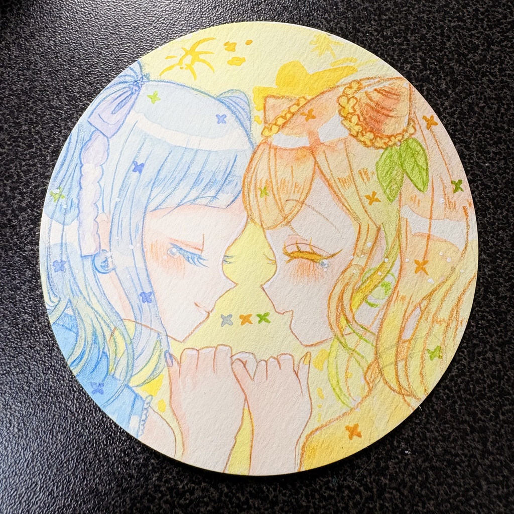 コミティア157シークレット原画/金木犀に君想い銀木犀の香を纏う