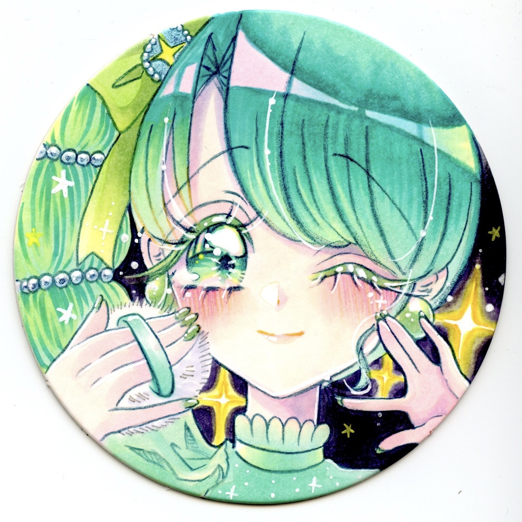 🆕メイクアップ展/魔法少女コピックコースター