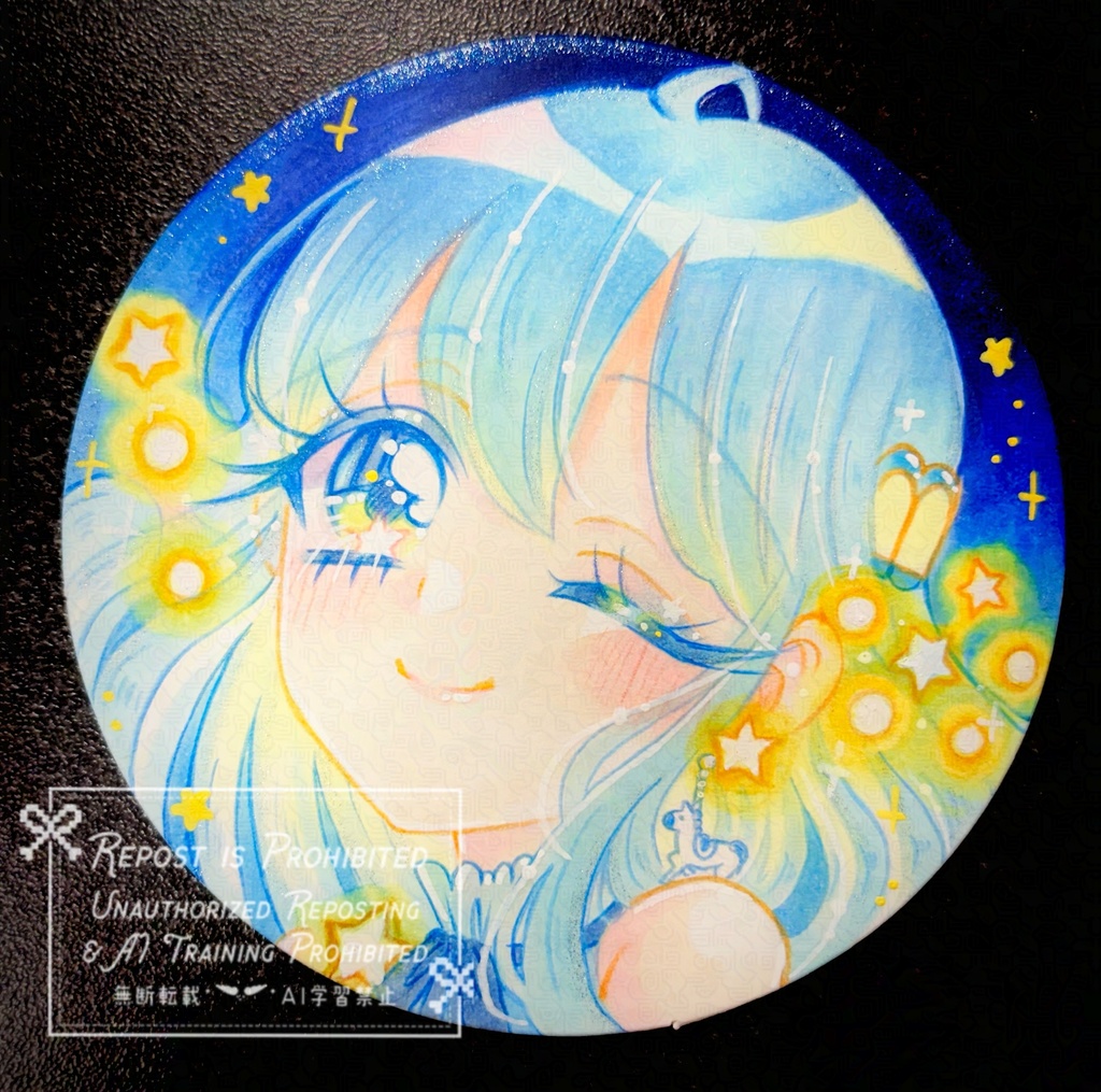 🆕メイクアップ展/魔法少女コピックコースター