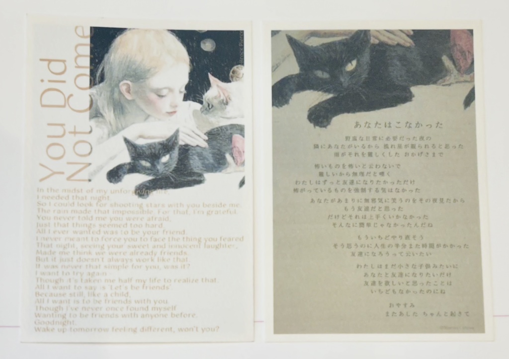 Objets trouvés 詩 ポストカード6枚セット