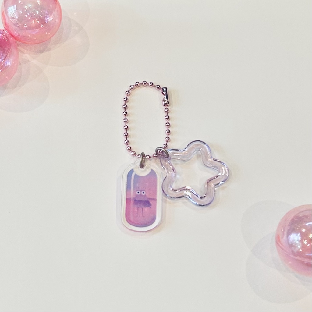 ラベンダーフォビア オリジナルアクリルチャーム