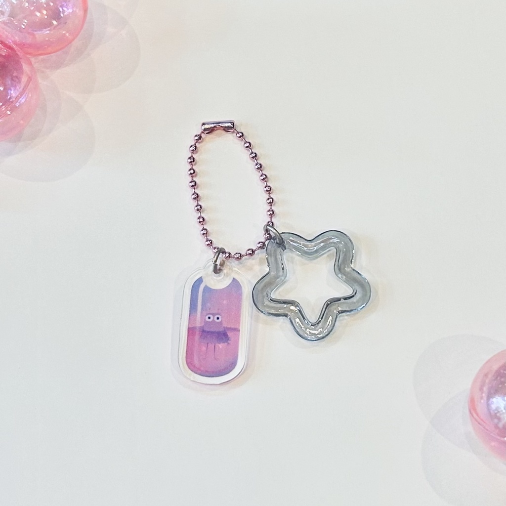 ラベンダーフォビア オリジナルアクリルチャーム