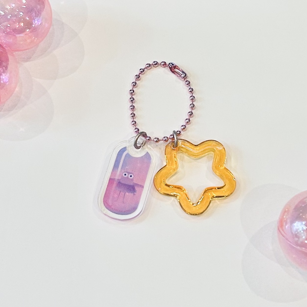 ラベンダーフォビア オリジナルアクリルチャーム