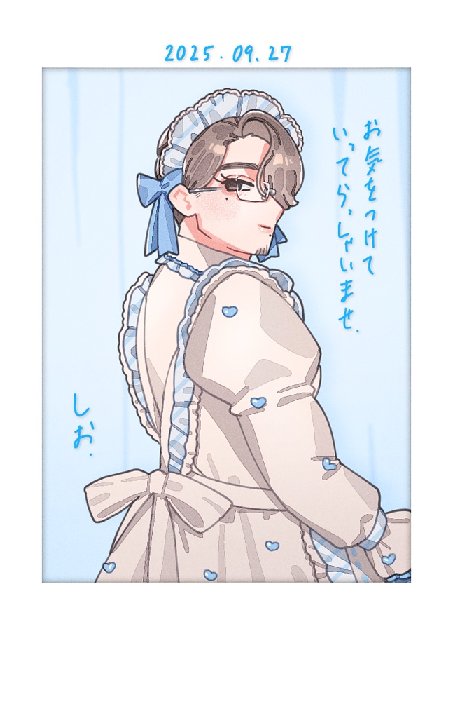 チェキ風プラスチックカード🧂しおちゃん