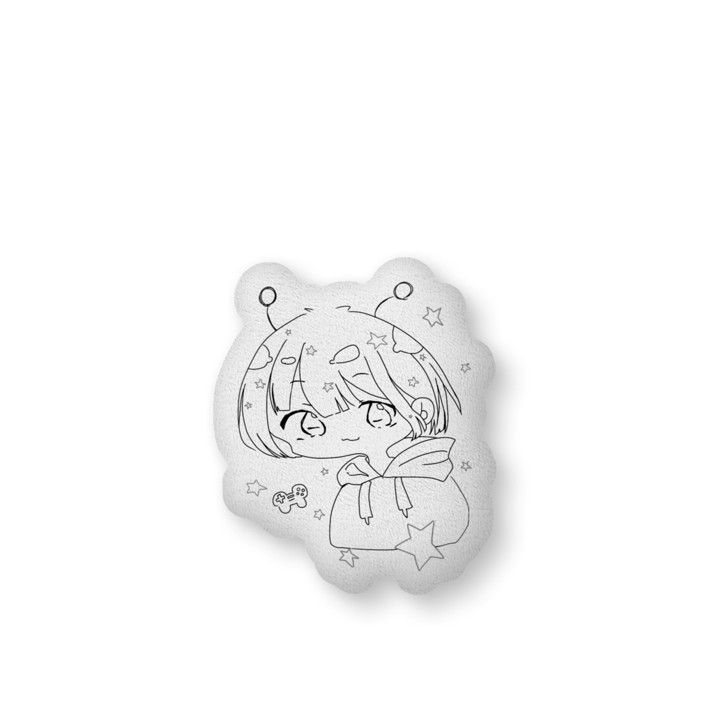 〇〇星人のクッション