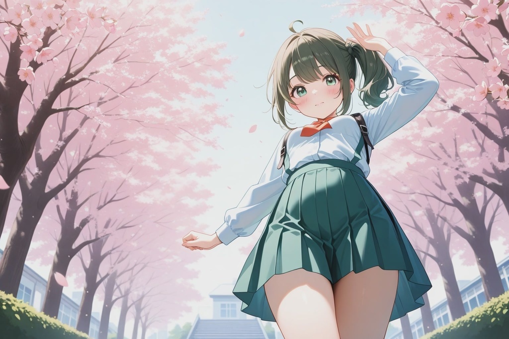 夢見る乙女の青春コレクション1~何気ない春の日の女性編1