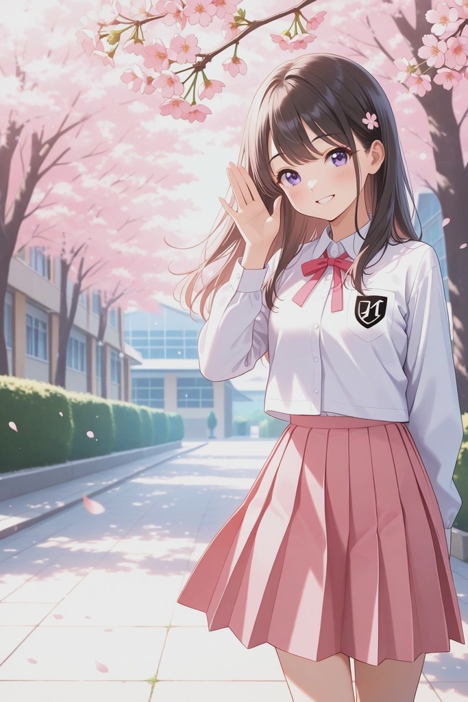 夢見る乙女の青春コレクション1~何気ない春の日の女性編1