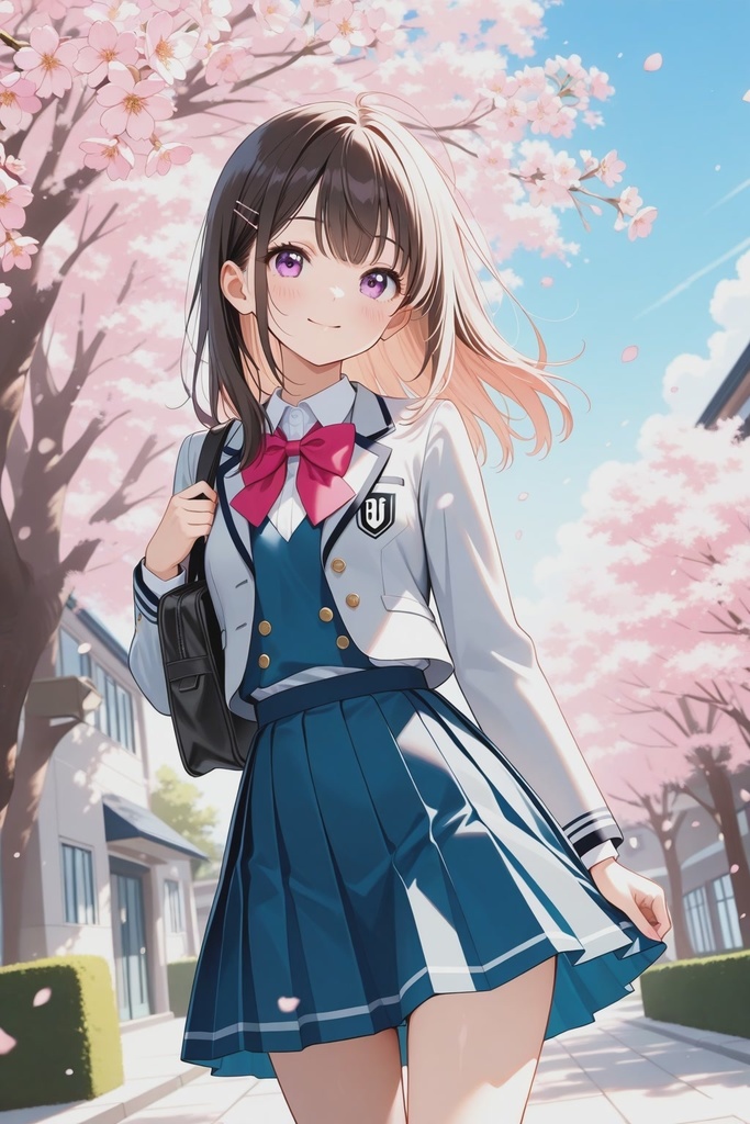 夢見る乙女の青春コレクション1~何気ない春の日の女性編1