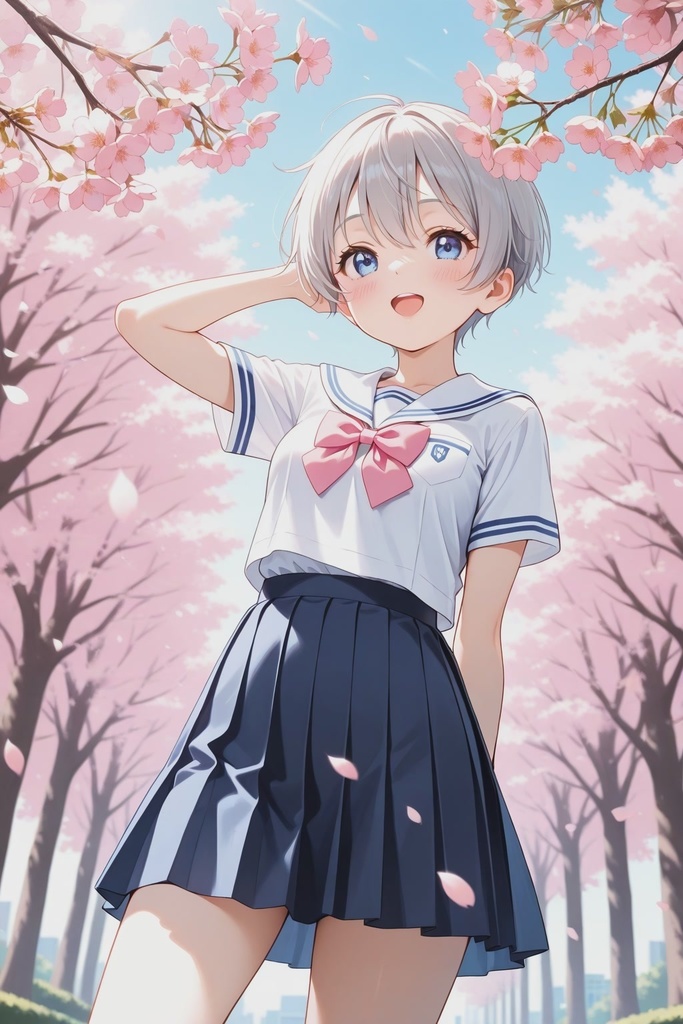 夢見る乙女の青春コレクション1~何気ない春の日の女性編1