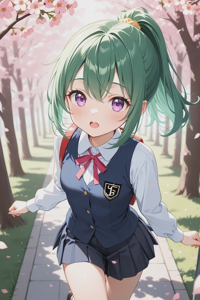 夢見る乙女の青春コレクション1~何気ない春の日の女性編1