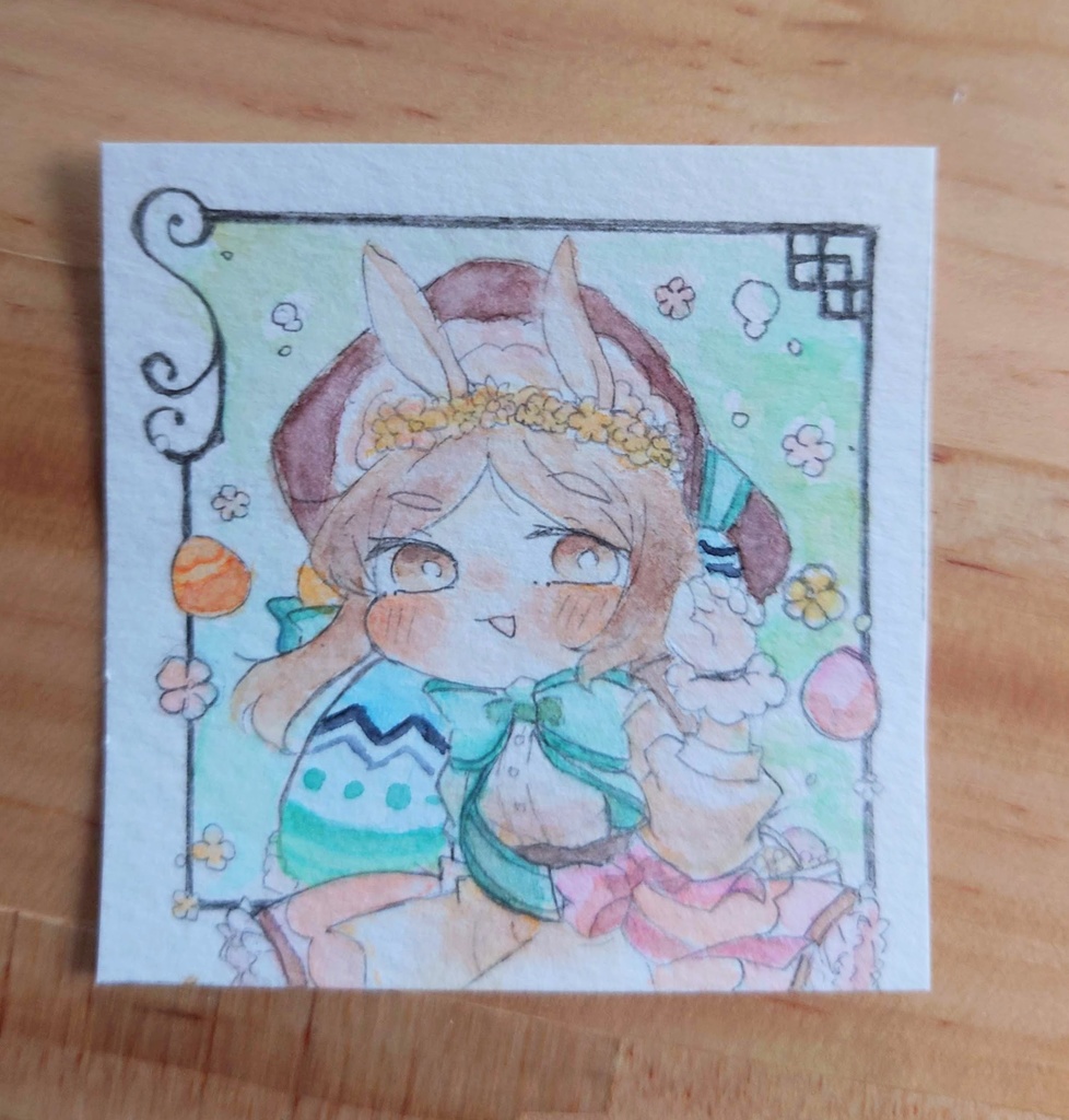 ミニ原画「イースター」