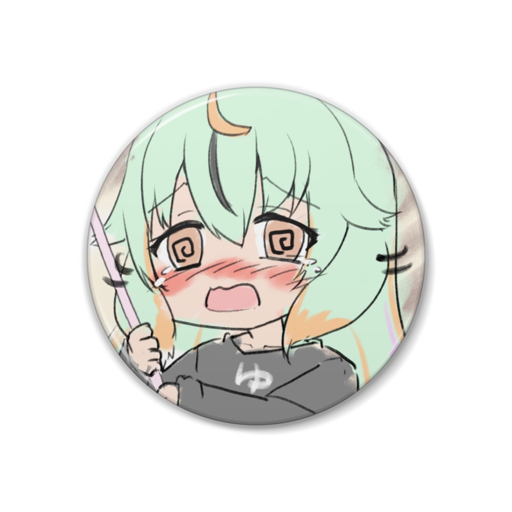 あわあわ缶バッチ 38mm