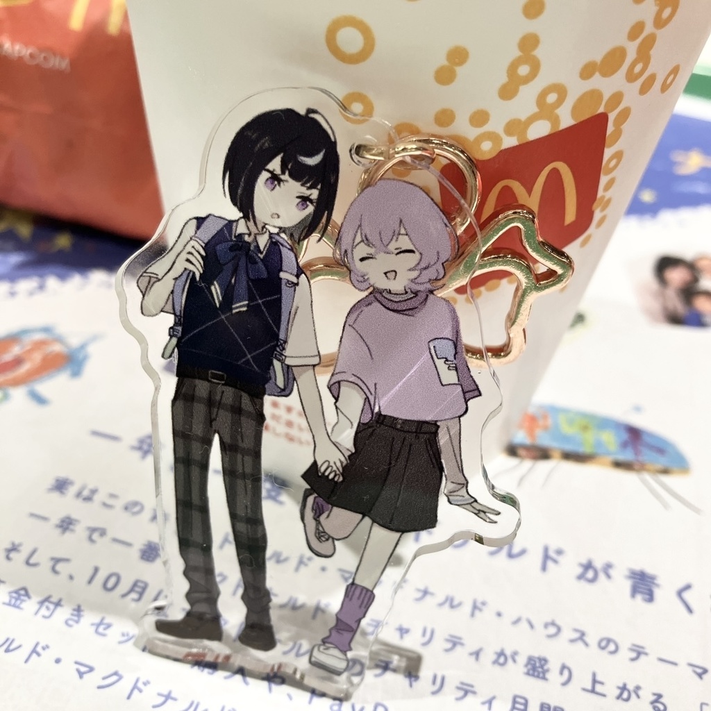 えすゆめアクリルキーホルダー