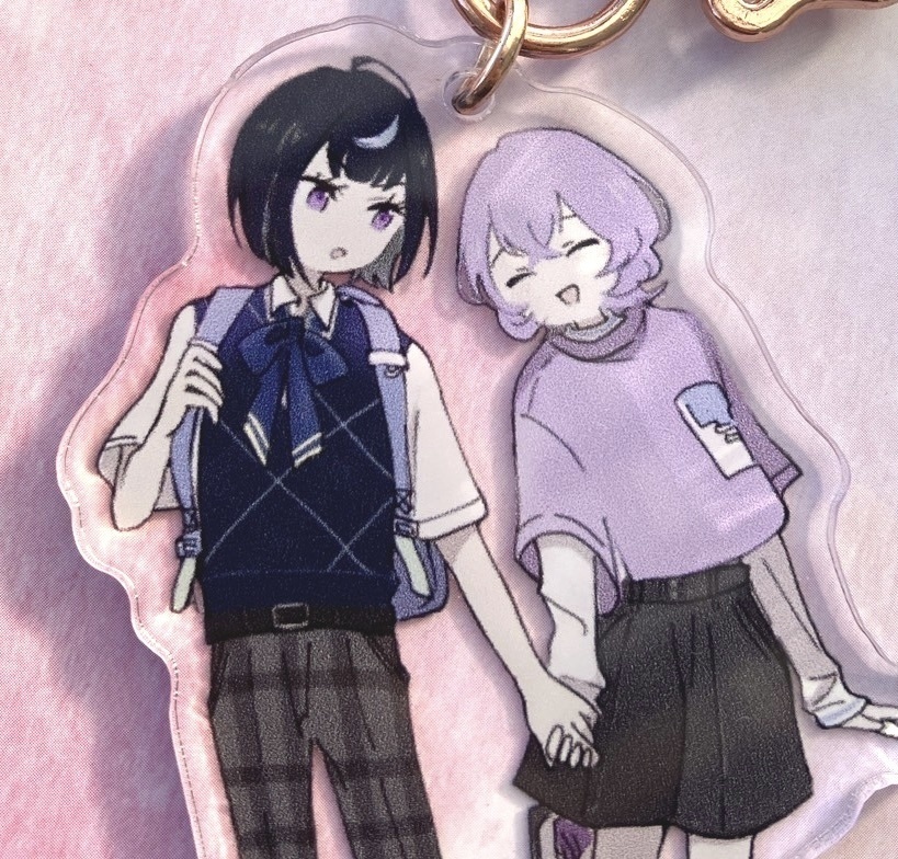 えすゆめアクリルキーホルダー