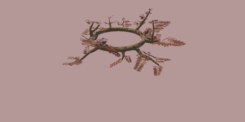 [3Dモデル]紅葉ヘイロー