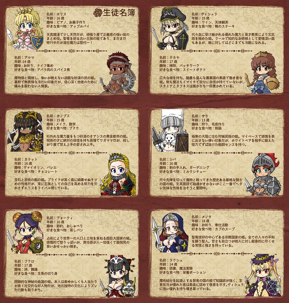 魔剣姫学園物語~プリンセスパーティー~