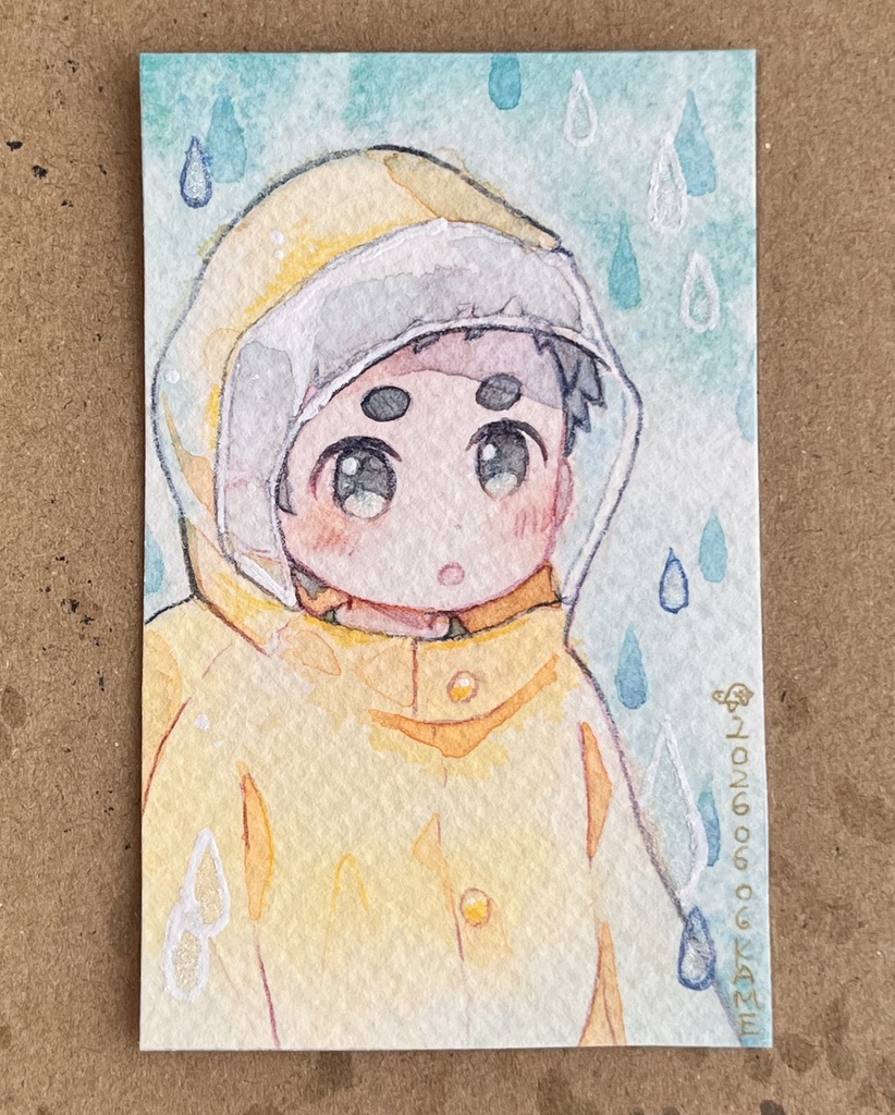直筆原画　みのる