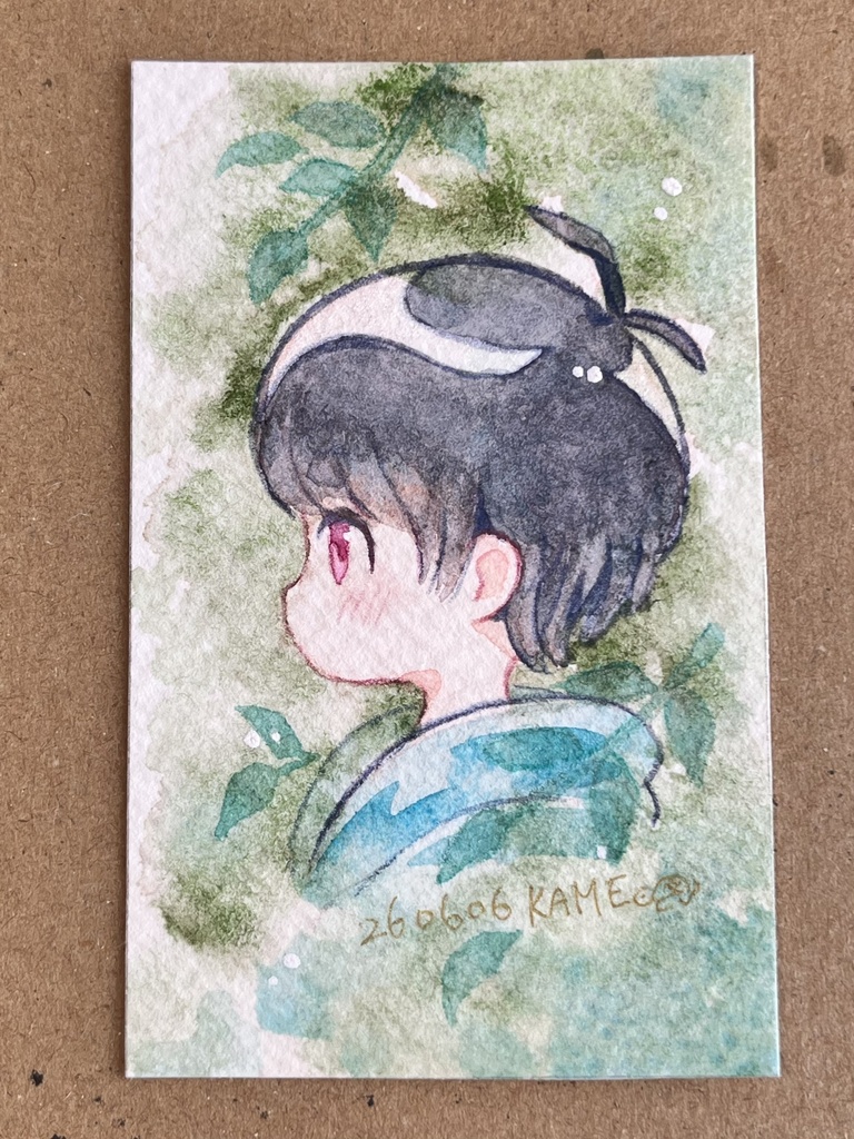 直筆原画　りん