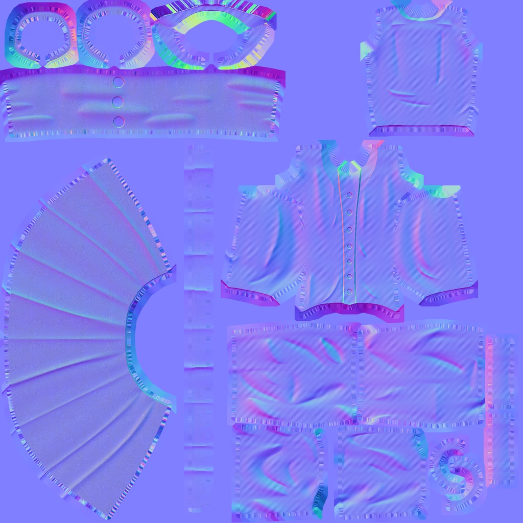 良い感じに出来た衣装