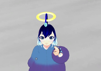 天使の輪等（angel ring）