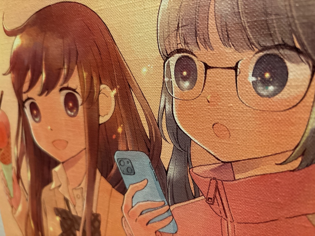 袴田めら/メインビジュアル/キャンバスアート