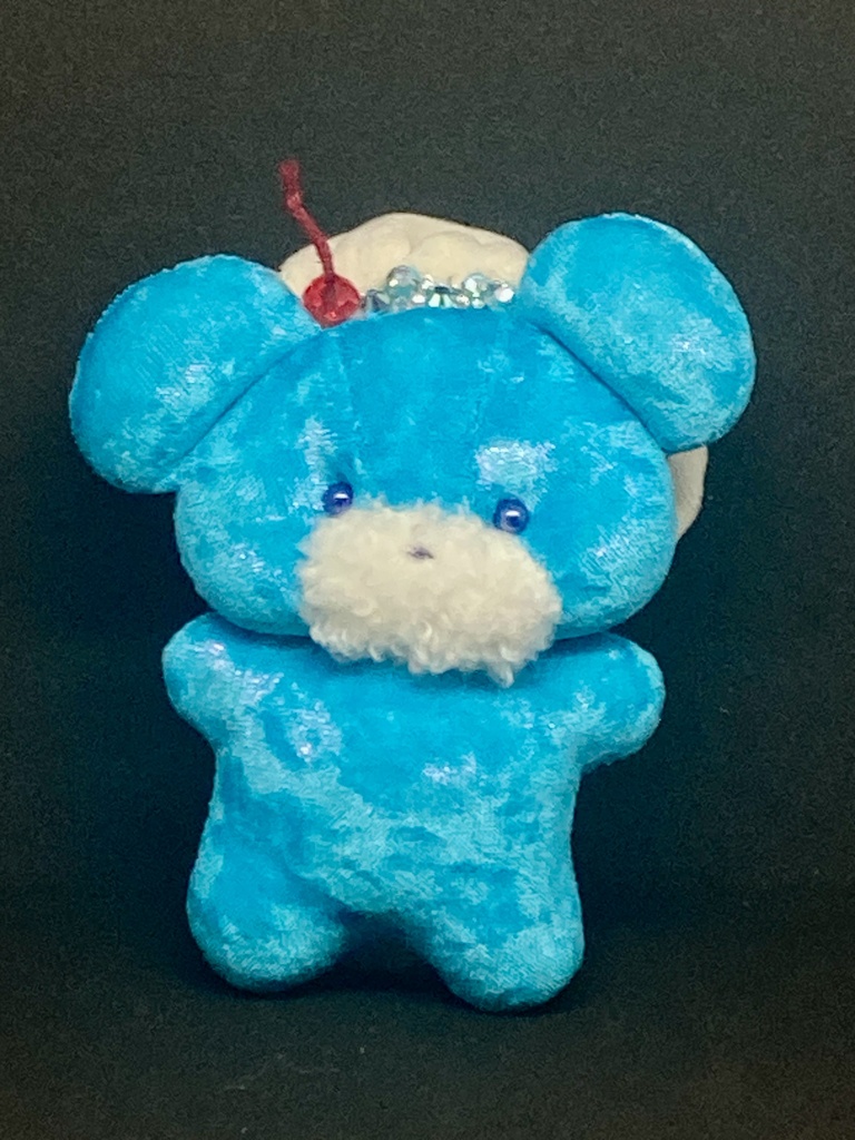 クリームソーダくま(ブルーハワイ)２