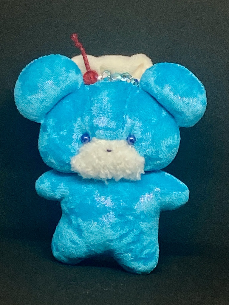 クリームソーダくま(ブルーハワイ)３