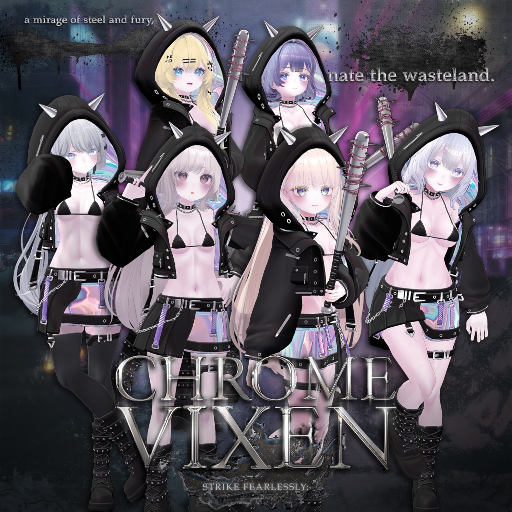 [7アバター対応] Chrome_Vixen