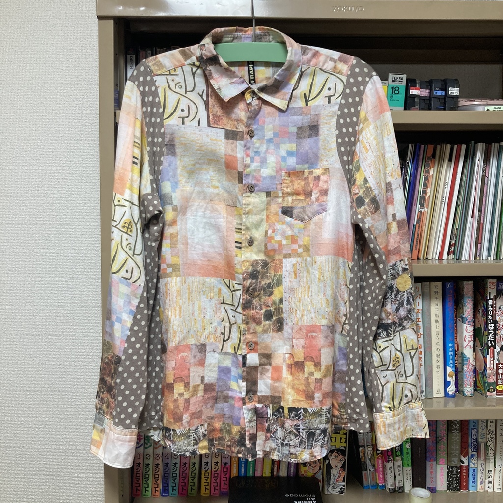 古着　パウル・クレー　クレイジーシャツ