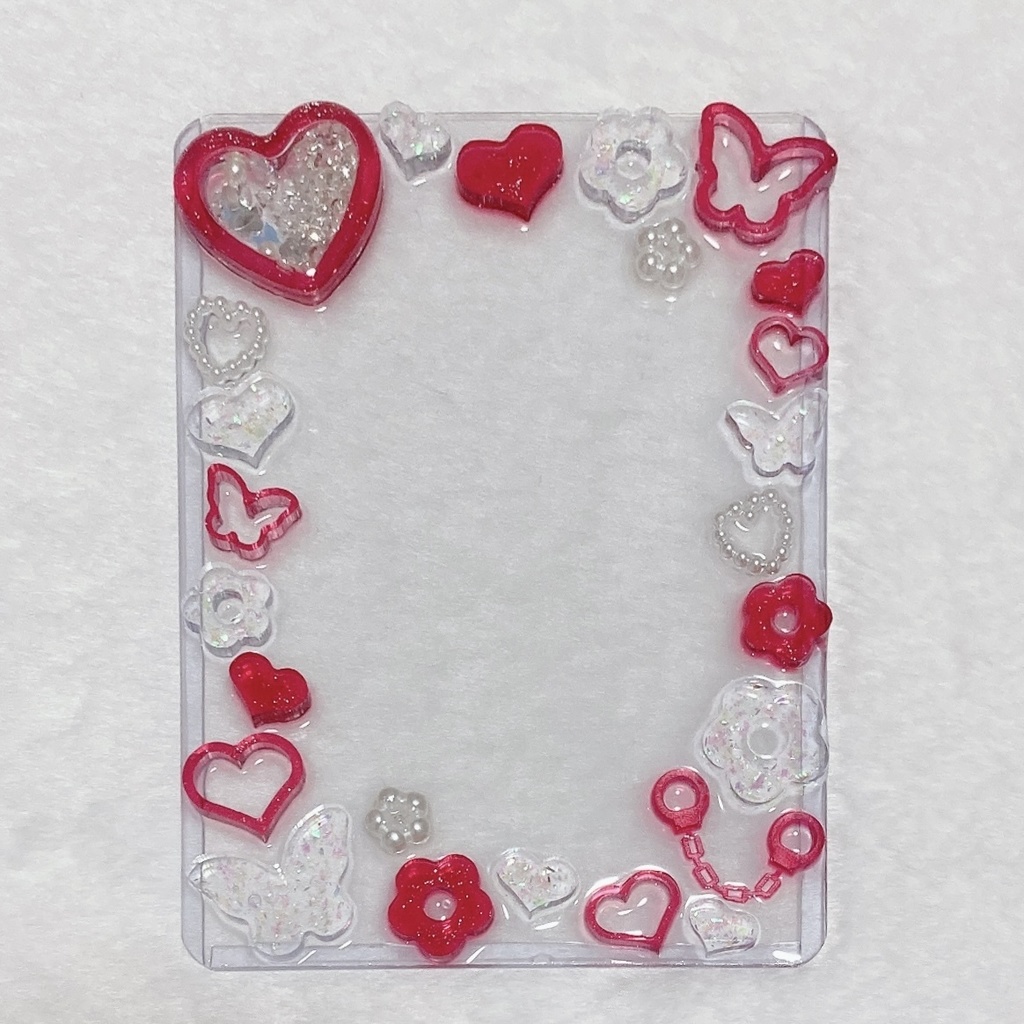 ローレン・イロアス イメージ (ハートシェイカー付き) レジンデコ 硬質カードケース