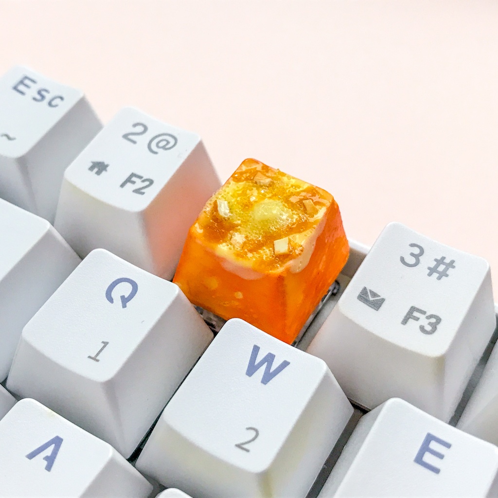 【ハニーシュガートースト】キーキャップ  (メカニカルキーボード, Cherry MX軸)