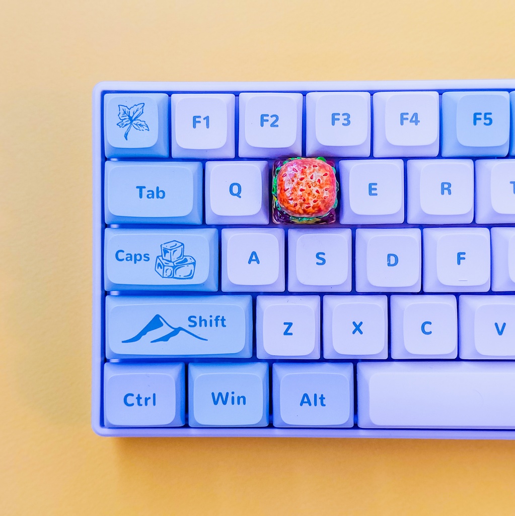 食欲そそる!ボリューミーなハンバーガーキーキャップ