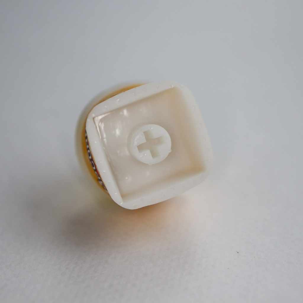 ごつごつ触感がクセになる、映画館気分ポップコーンのキーキャップ