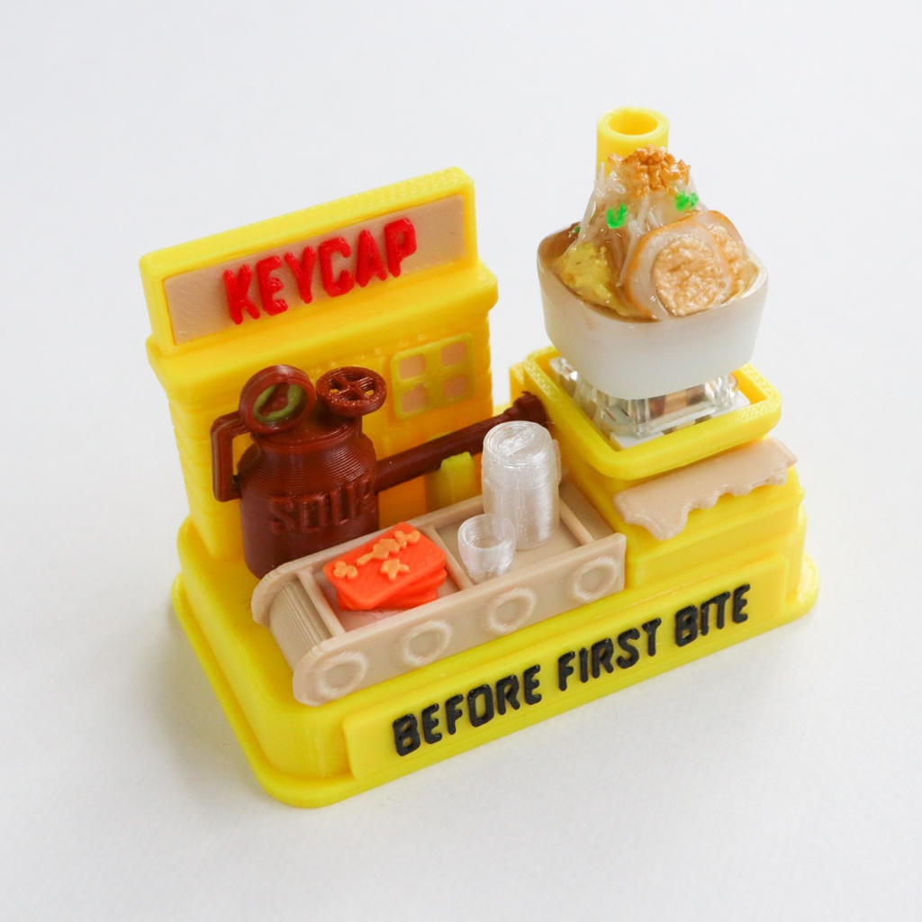 二郎系ラーメンなキーキャップ