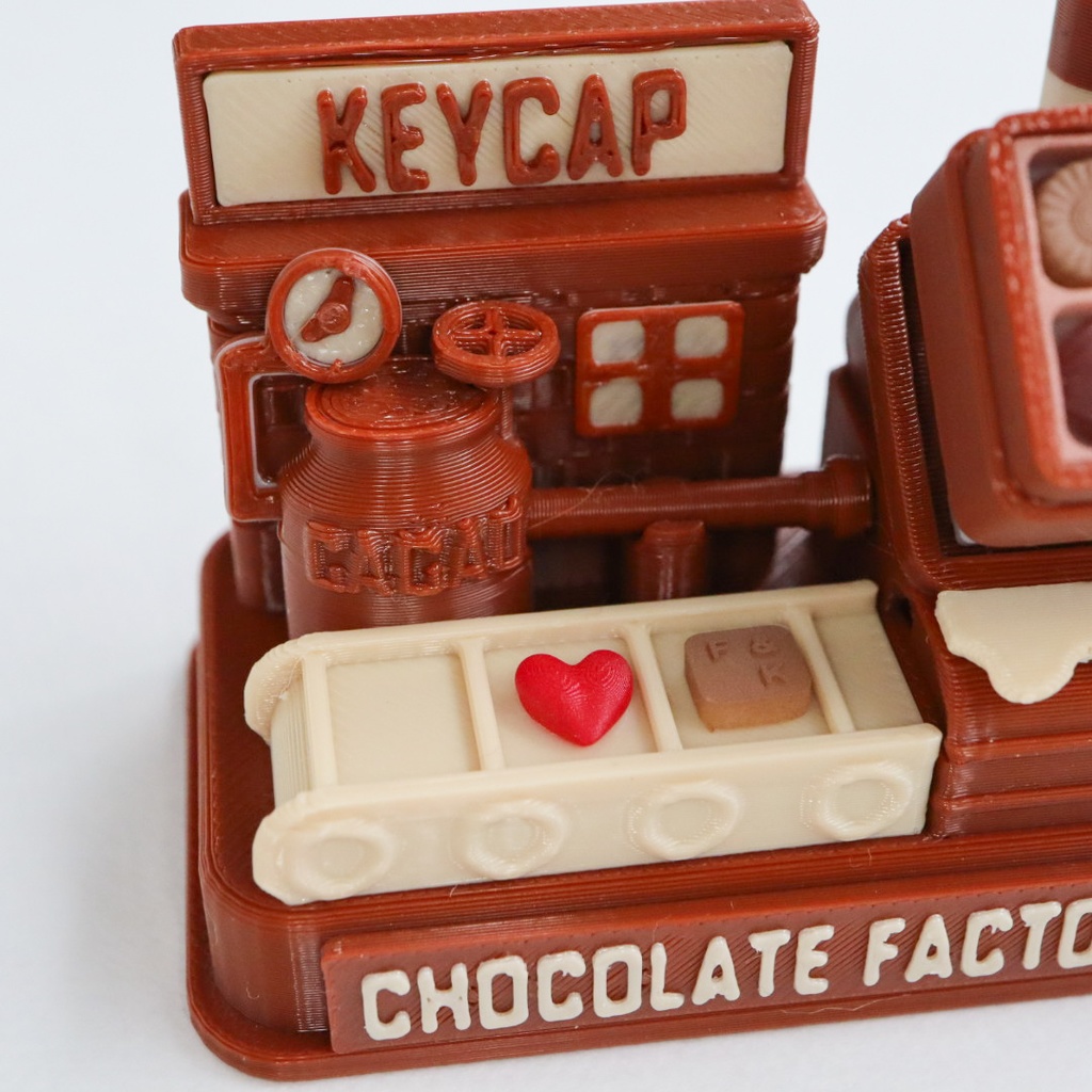 デスクに小さな幸せを。チョコレートボックスのキーキャップ