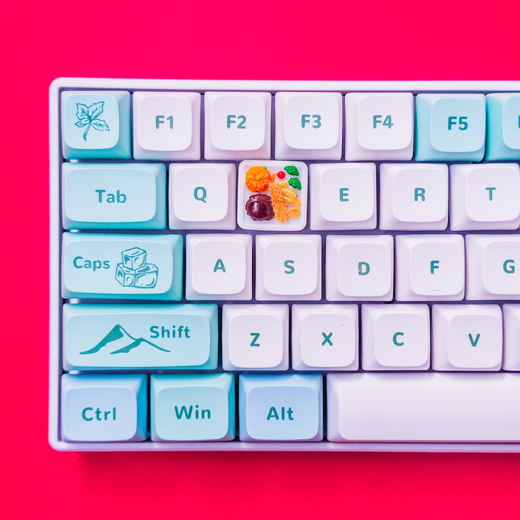 かわいさ満点!にこちゃんポテト付きお子様ランチキーキャップ