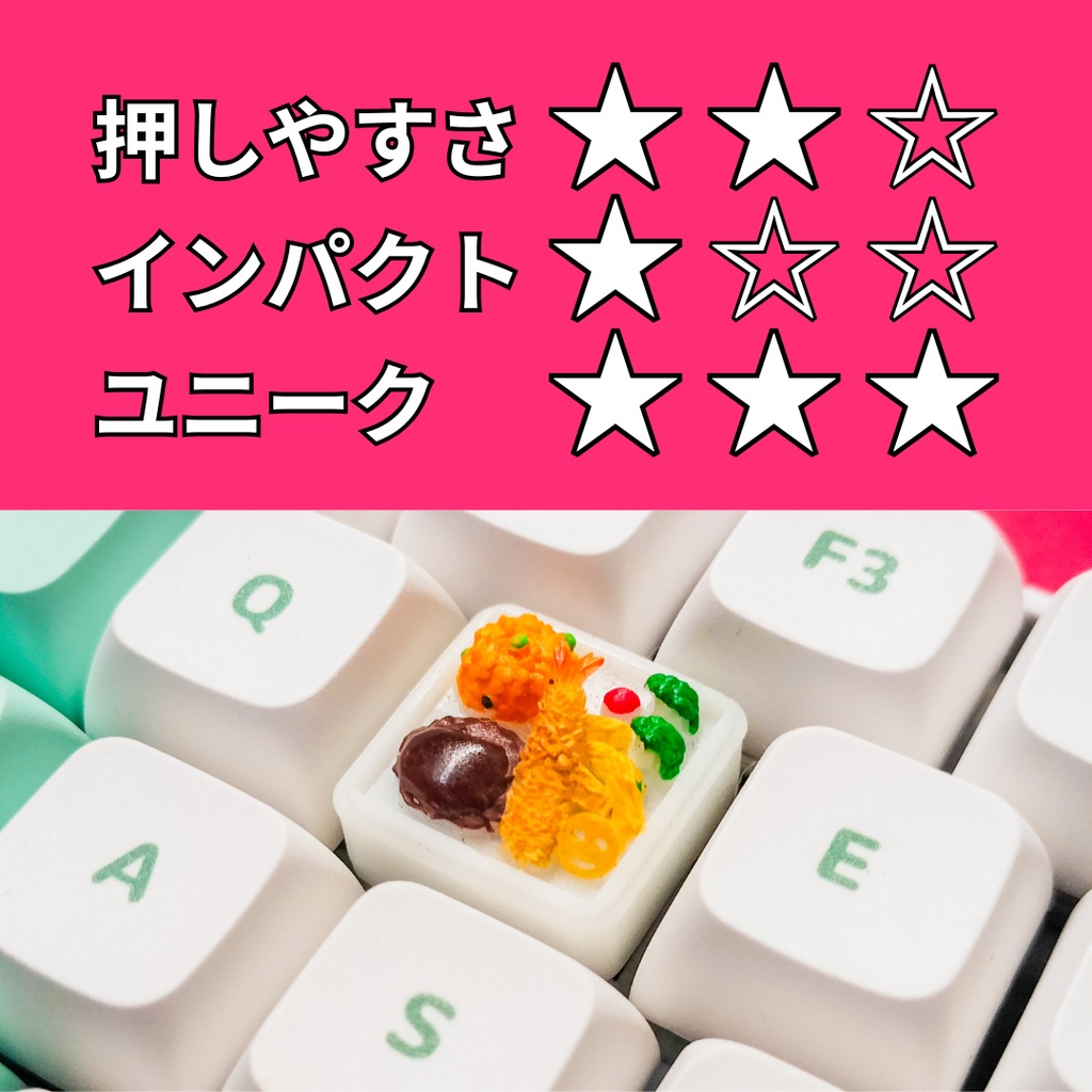 かわいさ満点!にこちゃんポテト付きお子様ランチキーキャップ