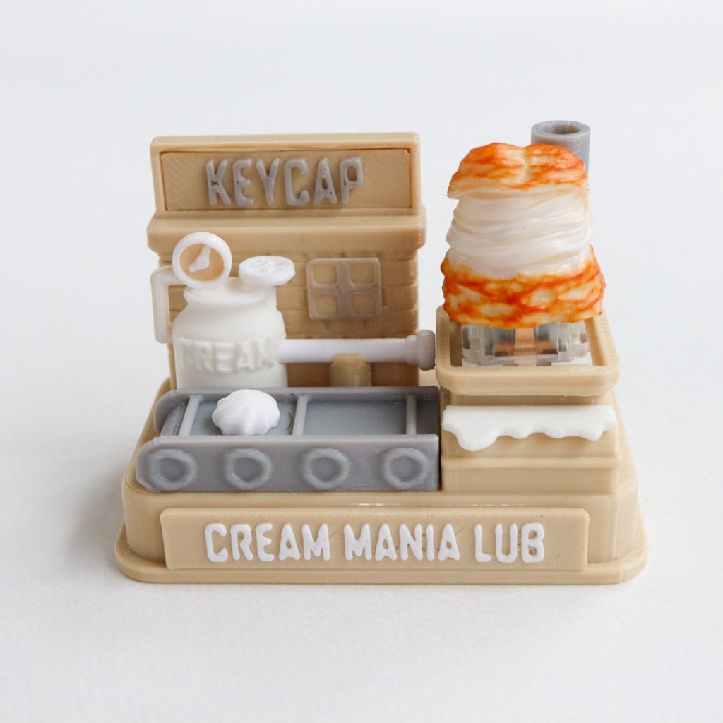 シュークリームなキーキャップ