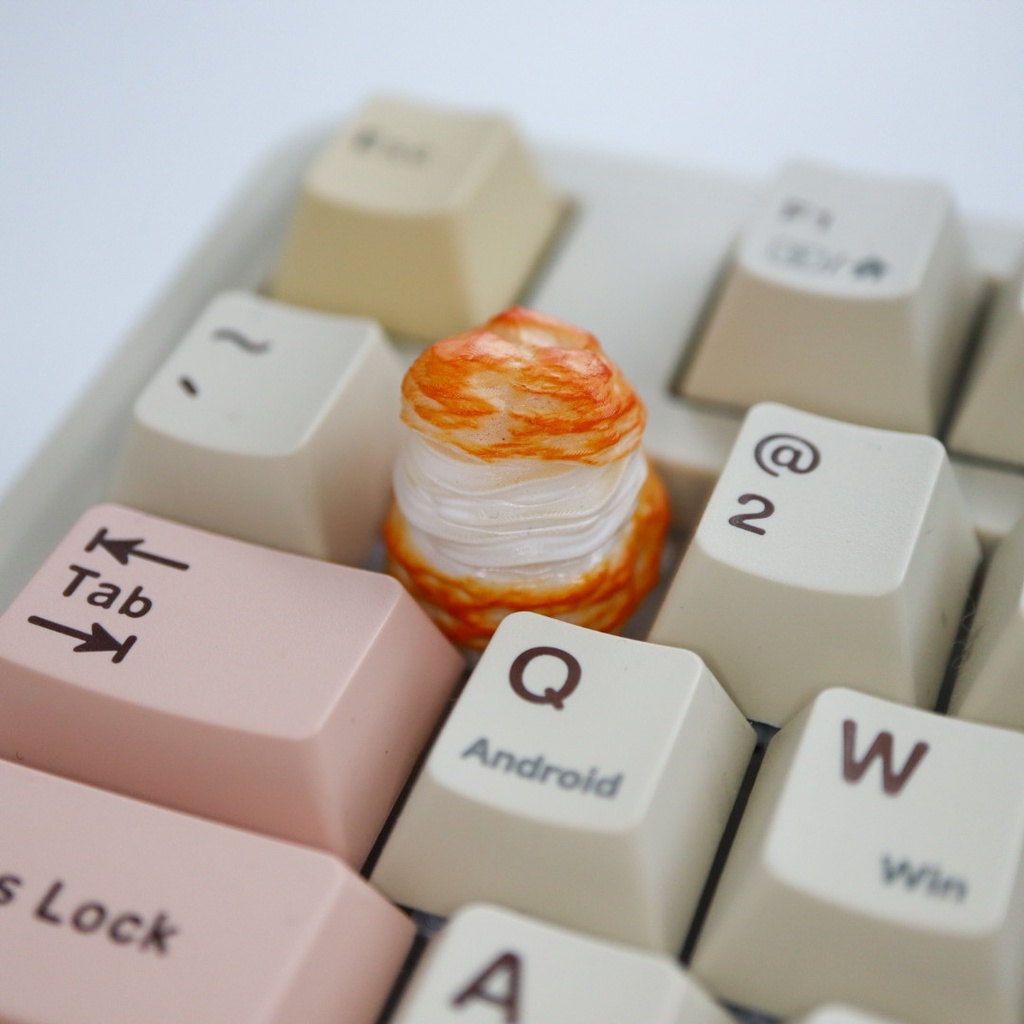 シュークリームなキーキャップ