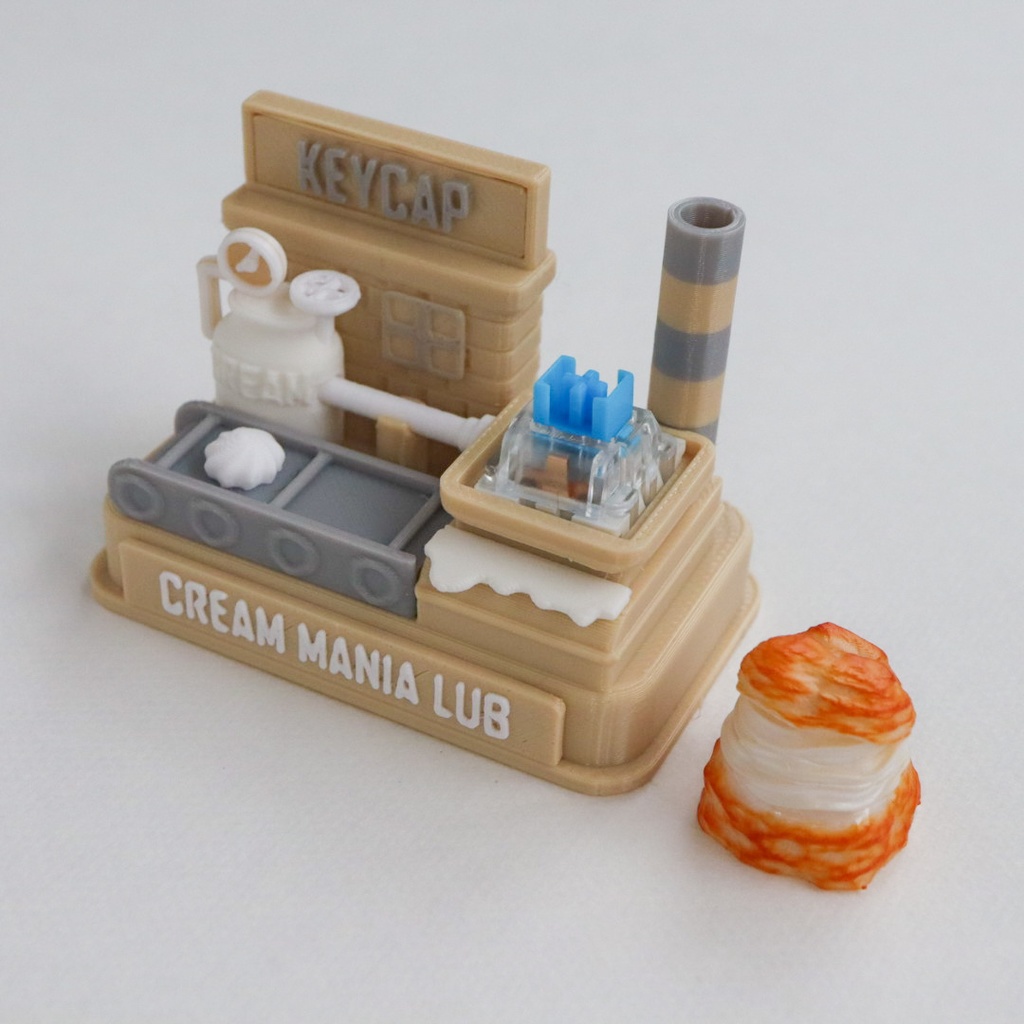 シュークリームなキーキャップ