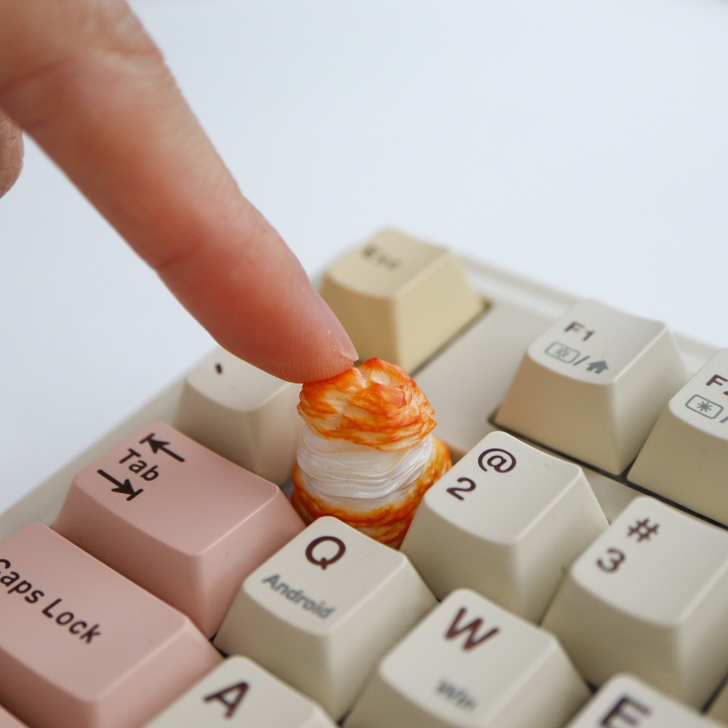 シュークリームなキーキャップ