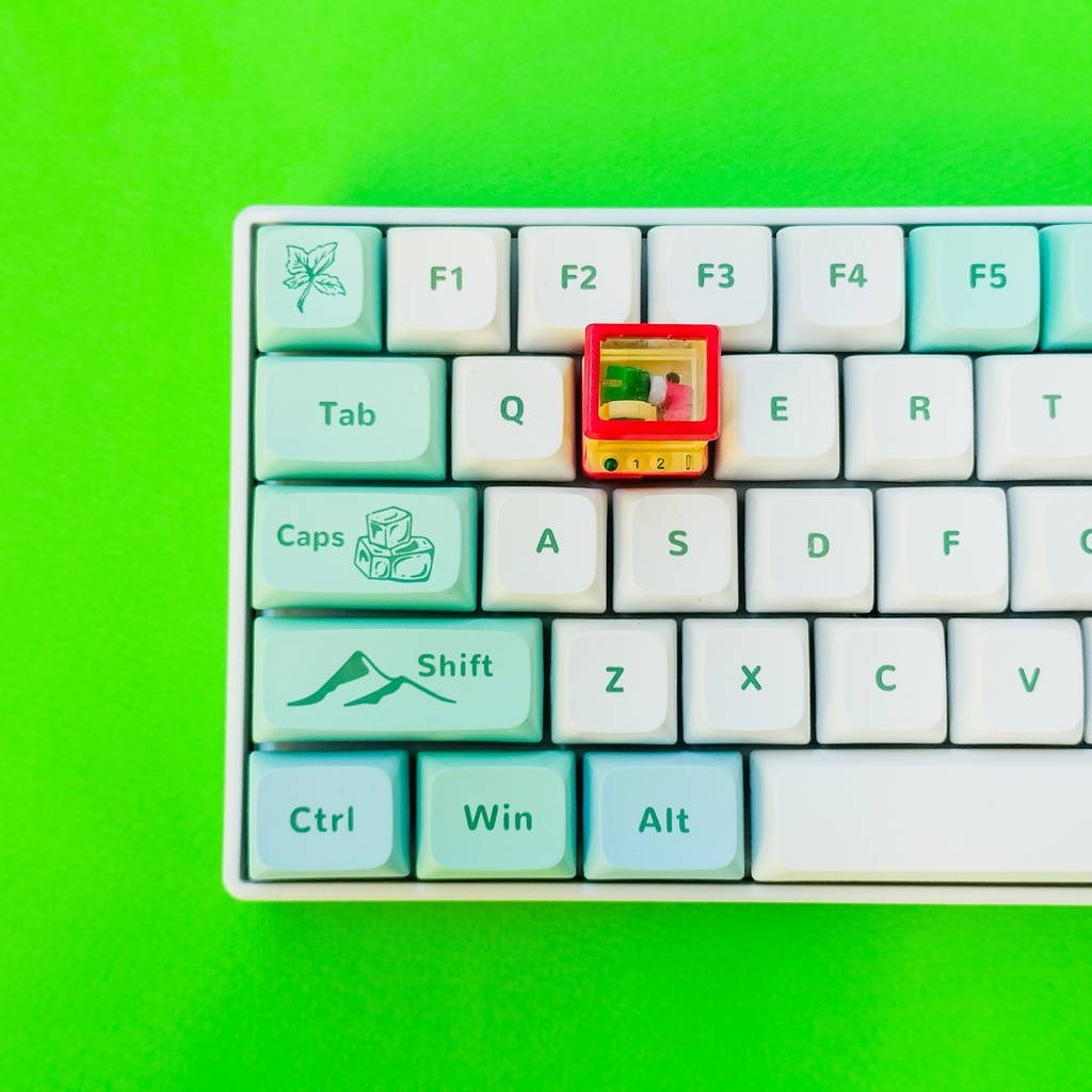 クリスマスをシャカシャカ楽しむキーキャップ