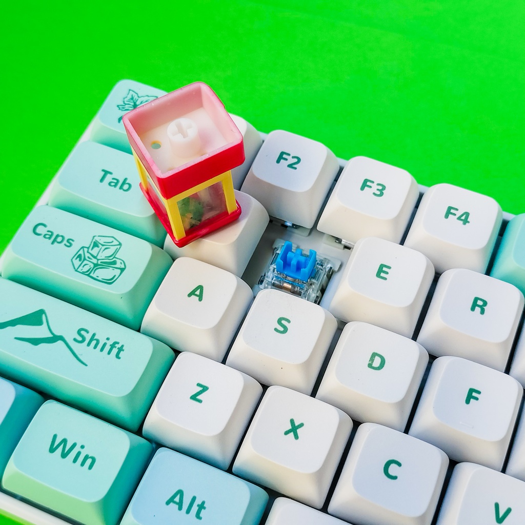 クリスマスをシャカシャカ楽しむキーキャップ