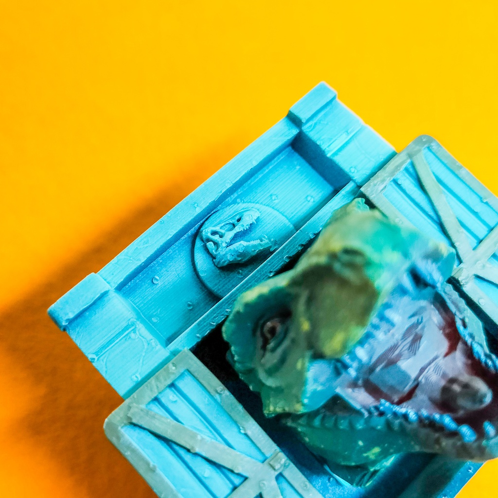 押すたびに噛まれそう…かわいい恐怖のティラノサウルスなキーキャップ