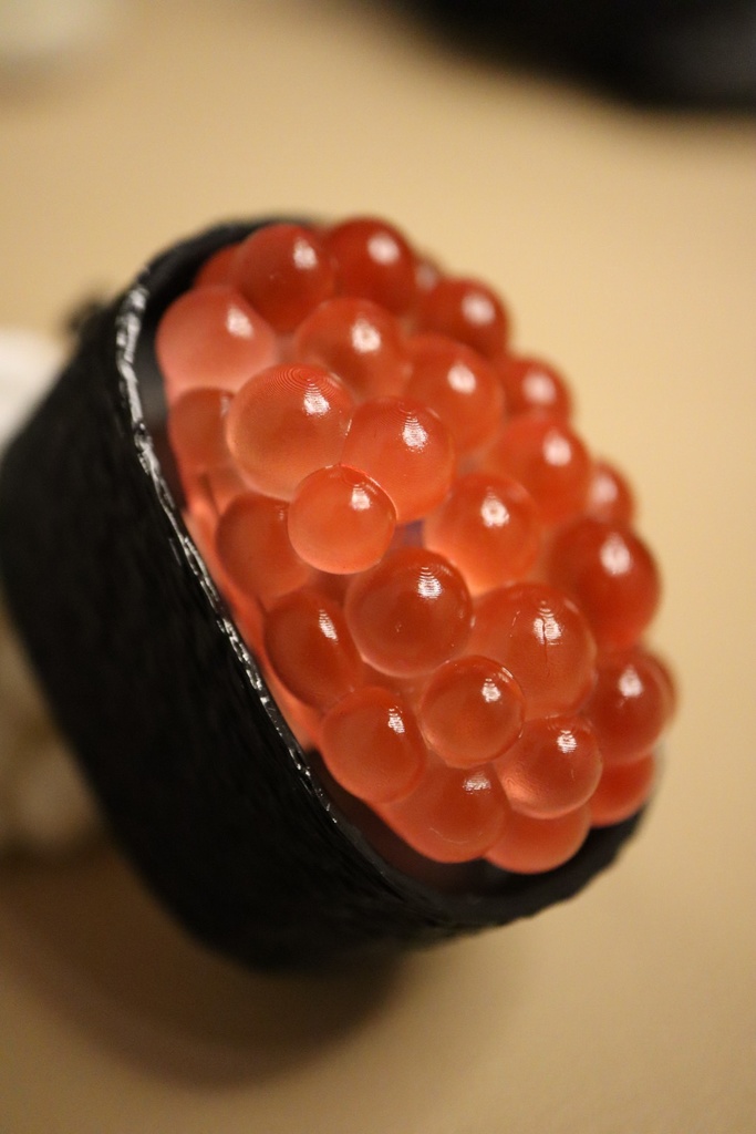 押せる!ぷちぷちいくら軍艦クリッカーキーホルダー