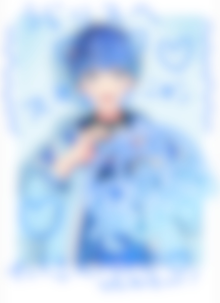 チェキ風カード コメントサインあり(B)