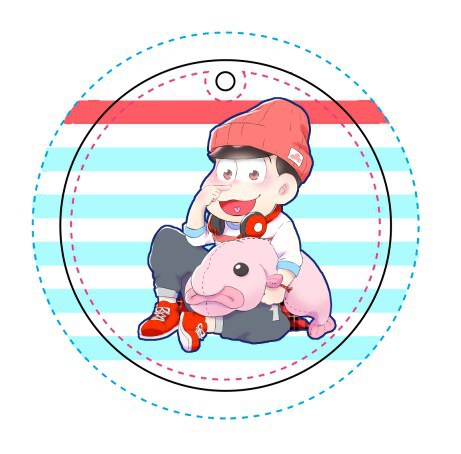 水族館松×深海魚ぬいぐるみ クリアチャーム