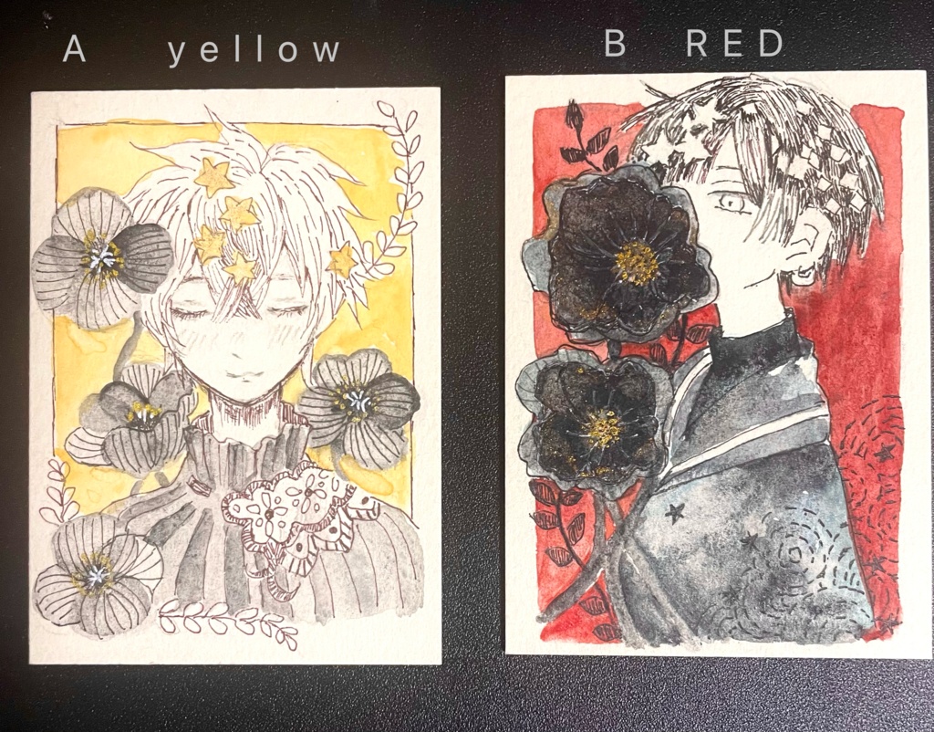 ATC  ドローイング原画  A  Ｂ