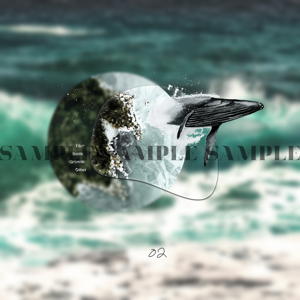 TRPG部屋素材【水滴】