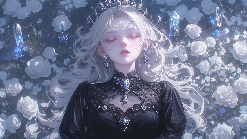 儚く美しい白い世界を彩る静かなBGM